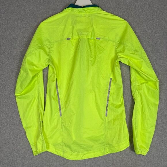 Nike Storm Fit 1 Women's Size XS Neon Yellow Windbreaker Jacket Track Jacket - Picture 5 of 12
